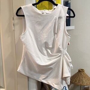 ASOS White Sleeveless Blouse